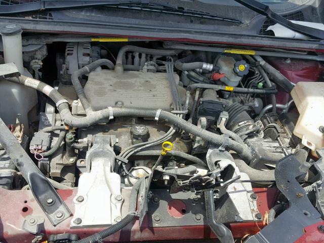 1GNDV23L05D207340 - 2005 CHEVROLET UPLANDER L 勃艮第红 照片 7