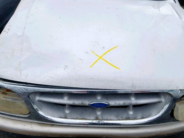 1FMDU35P8VUB71085 - 1997 FORD EXPLORER WHITE photo 7