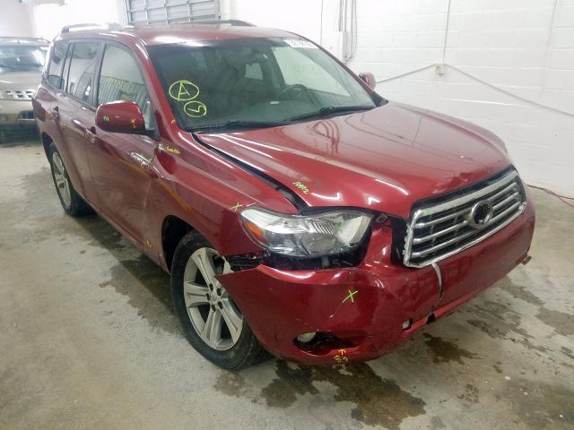 JTEES43A782002318 - 2008 TOYOTA HIGHLANDER SPORT  photo 1