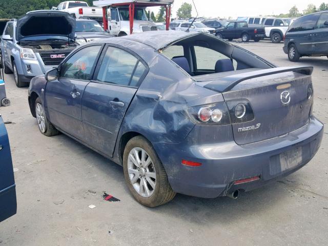 JM1BK12F571678385 - 2007 MAZDA 3 I GRAY photo 3