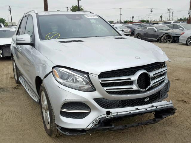 4JGDA5JB3HA910741 - 2017 MERCEDES-BENZ GLE 350 SILVER photo 1