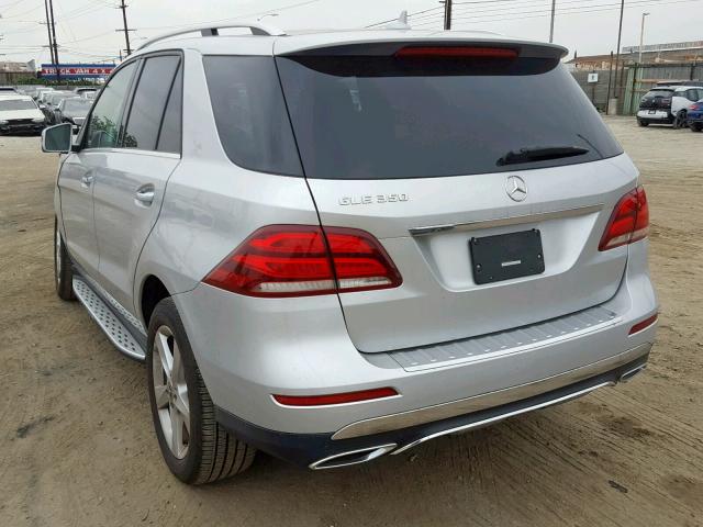 4JGDA5JB3HA910741 - 2017 MERCEDES-BENZ GLE 350 SILVER photo 3