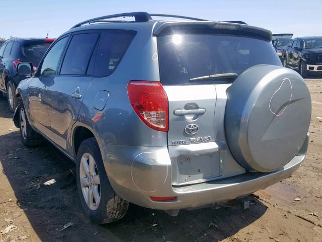 JTMBK31V986040780 - 2008 TOYOTA RAV4 LIMIT GRAY photo 3