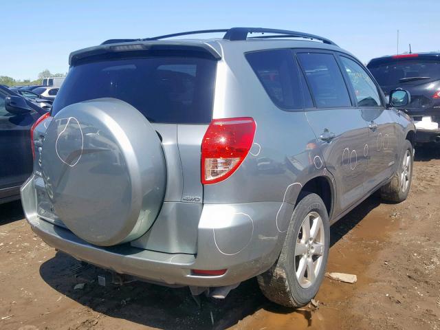 JTMBK31V986040780 - 2008 TOYOTA RAV4 LIMIT GRAY photo 4