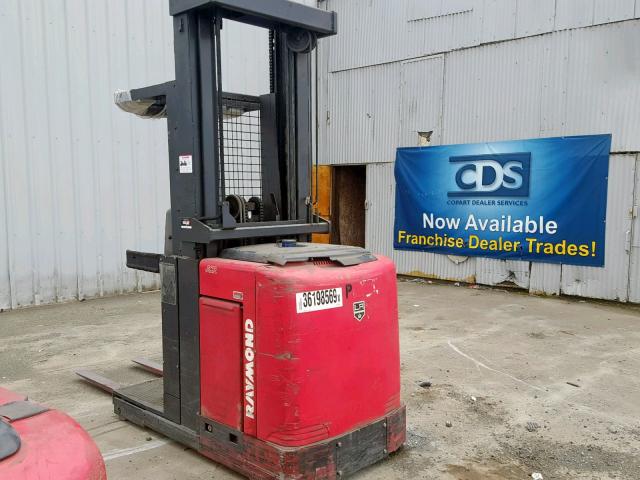 000054007C03686388 - 1987 RAYM FORKLIFT RED photo 1