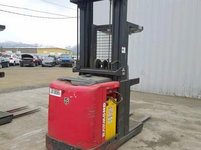 000054007C03686388 - 1987 RAYM FORKLIFT RED photo 2