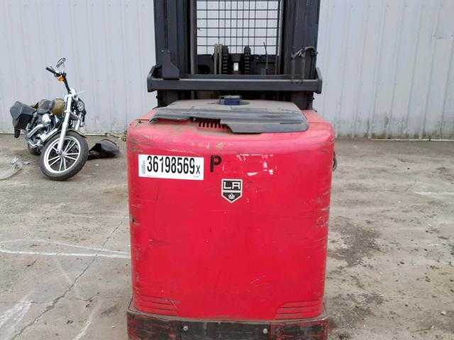 000054007C03686388 - 1987 RAYM FORKLIFT RED photo 9
