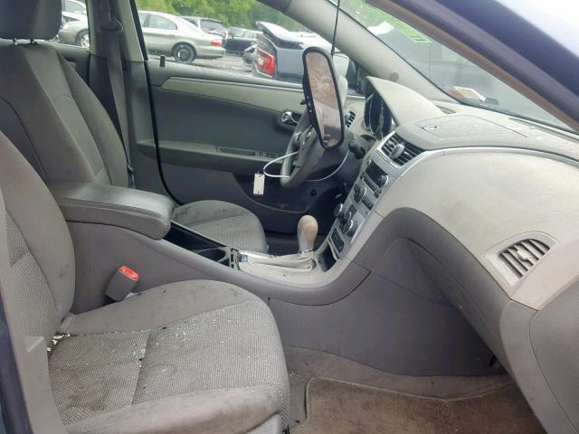 1G1ZH57B59F124661 - 2009 CHEVROLET MALIBU 1LT GREEN photo 5