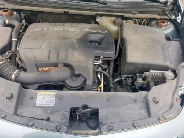 1G1ZH57B59F124661 - 2009 CHEVROLET MALIBU 1LT GREEN photo 7