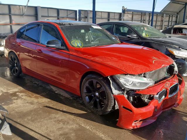 WBA3A5C54DF358992 - 2013 BMW 328 I RED photo 1