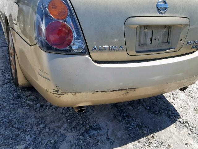 1N4BL11D52C218370 - 2002 NISSAN ALTIMA SE GOLD photo 9