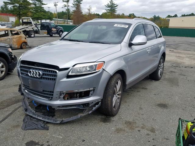 WA1BY74L87D054934 - 2007 AUDI Q7 3.6 QUA GRAY photo 2