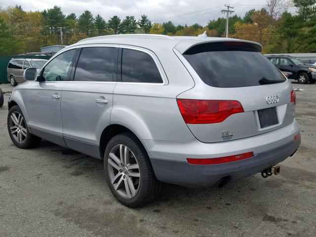 WA1BY74L87D054934 - 2007 AUDI Q7 3.6 QUA GRAY photo 3