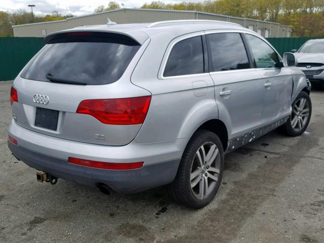 WA1BY74L87D054934 - 2007 AUDI Q7 3.6 QUA GRAY photo 4