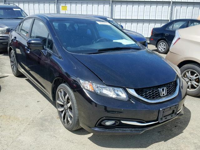 2HGFB2F99FH517177 - 2015 HONDA CIVIC EXL 黑色 照片 1