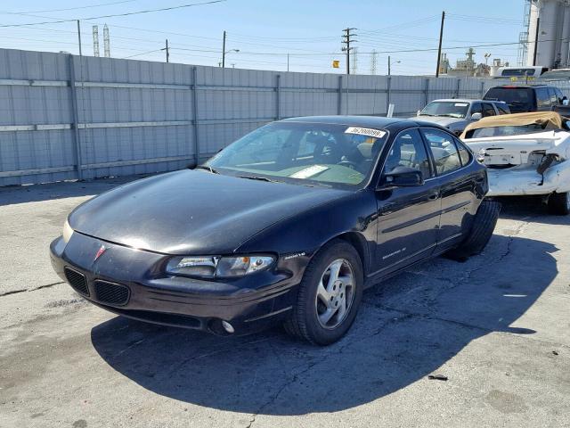 1G2WJ52K0VF266226 - 1997 PONTIAC GRAND PRIX BLACK photo 2