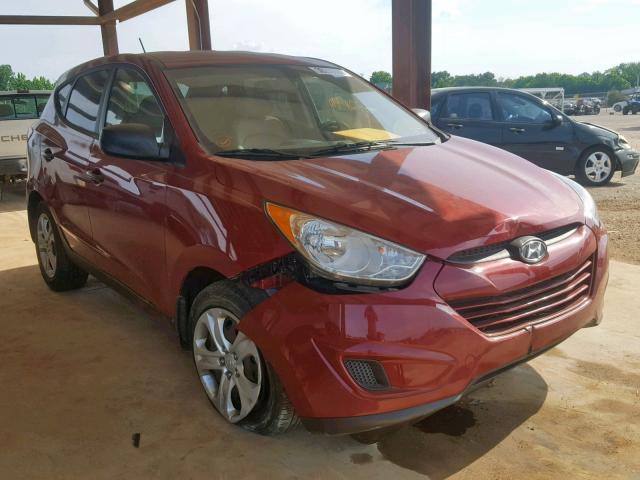 KM8JT3AB0CU425482 - 2012 HYUNDAI TUCSON GL RED photo 1