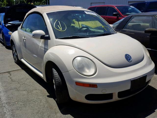 3VWRF31Y26M303828 - 2006 VOLKSWAGEN NEW BEETLE Bej foto 1