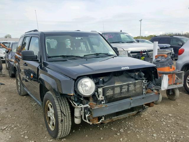 1J8FT28048D637214 - 2008 JEEP PATRIOT SP BLACK photo 1