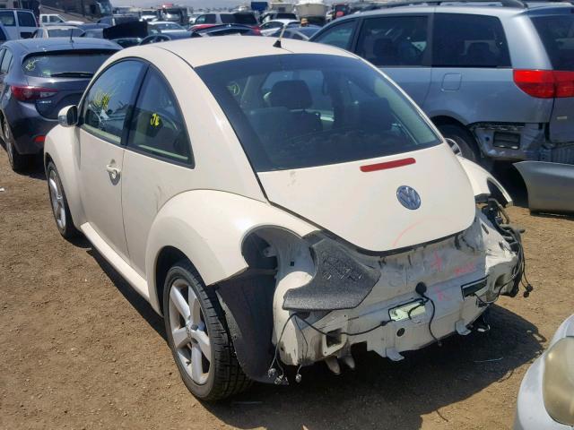 3VWSG31C17M512241 - 2007 VOLKSWAGEN NEW BEETLE Bej foto 3