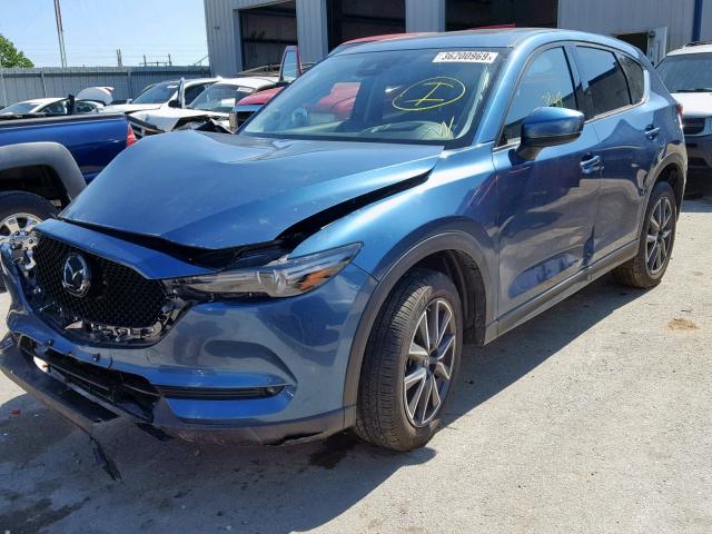 JM3KFBDMXJ1352215 - 2018 MAZDA CX-5 GRAND BLUE photo 2