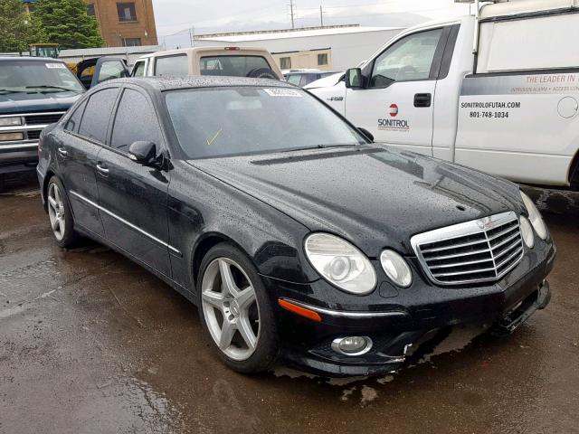 WDBUF56X79B392394 - 2009 MERCEDES-BENZ E 350 BLACK photo 1