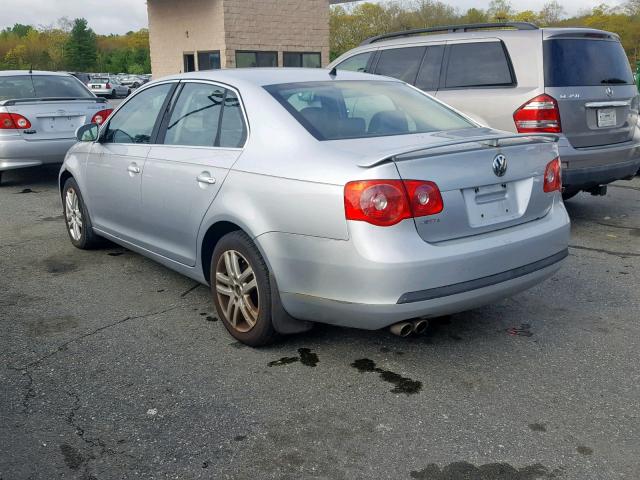 3VWEF71K57M184868 - 2007 VOLKSWAGEN JETTA WOLF SILVER photo 3