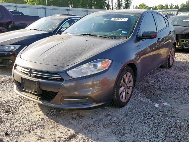 1C3CDFDH7FD142064 - 2015 DODGE DART SE AE GRAY photo 2