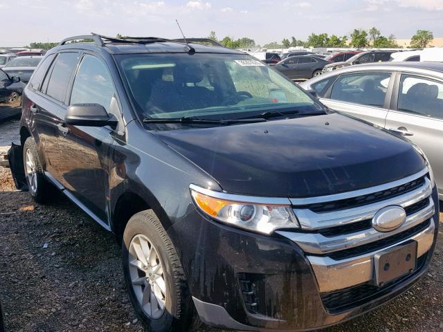 2FMDK3GC2DBB37261 - 2013 FORD EDGE SE BLACK photo 1