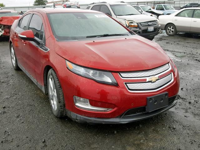 1G1RB6E44DU106295 - 2013 CHEVROLET VOLT RED photo 1