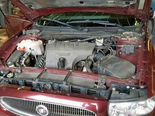 1G4HP54K15U190815 - 2005 BUICK LESABRE CU MAROON photo 7