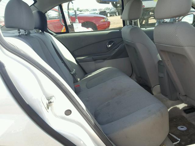 1G1ZS58F38F135675 - 2008 CHEVROLET MALIBU LS 白色 照片 6