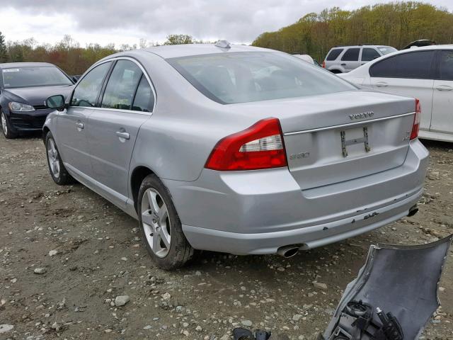 YV1AH992681061598 - 2008 VOLVO S80 T6 TUR GRAY photo 3