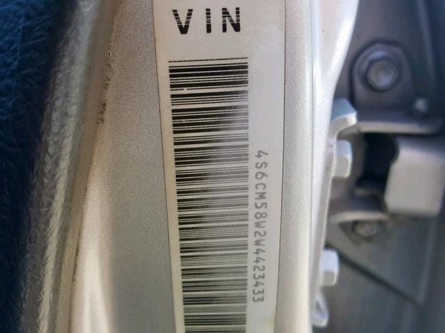 4S6CM58W2W4423433 - 1998 HONDA PASSPORT E 银色 照片 10