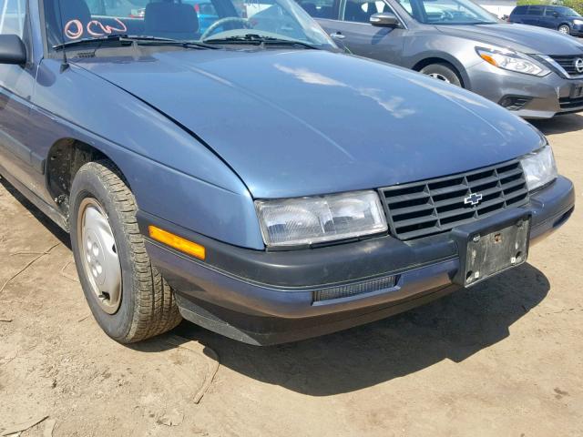 1G1LD554XRY130837 - 1994 CHEVROLET CORSICA BLUE photo 9