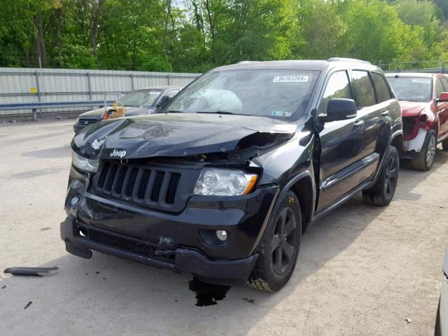 1J4RR5GG6BC564941 - 2011 JEEP GRAND CHER BLACK photo 2