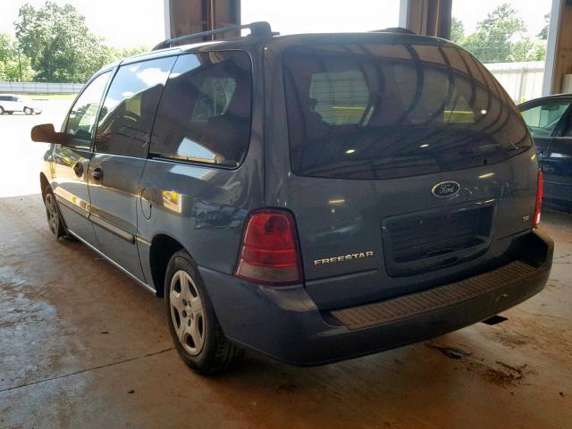 2FMZA51606BA32003 - 2006 FORD FREESTAR S BLUE photo 3