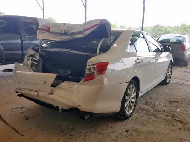 4T1BD1FK0CU045895 - 2012 TOYOTA CAMRY HYBR WHITE photo 4