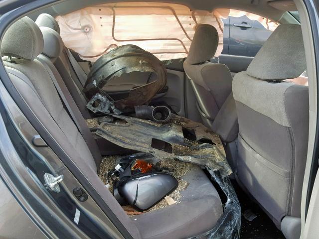 1HGCP26489A168993 - 2009 HONDA ACCORD LXP GRAY photo 6