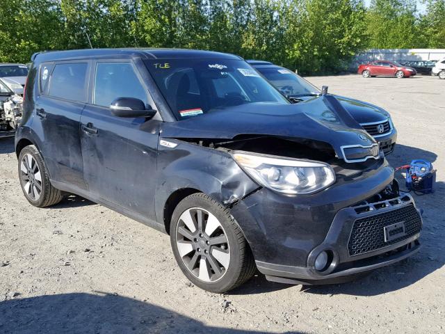 KNDJX3A5XF7144733 - 2015 KIA SOUL ! Qara foto 1