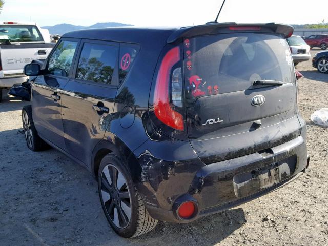 KNDJX3A5XF7144733 - 2015 KIA SOUL ! Qara foto 3