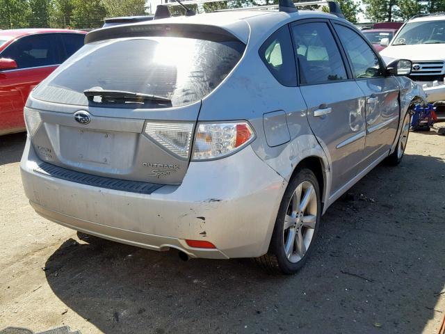 JF1GH6D63BH801699 - 2011 SUBARU IMPREZA OU SILVER photo 4