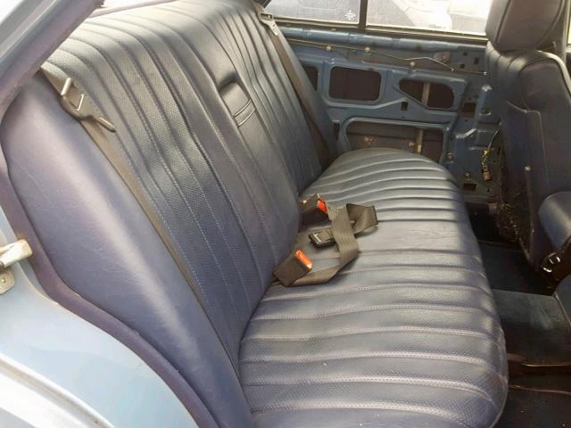 WDBDB22A3EA019526 - 1984 MERCEDES-BENZ 190 D 2.2 BLUE photo 6