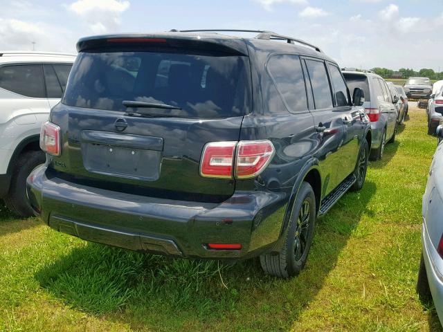 JN8AY2NDXJ9059207 - 2018 NISSAN ARMADA SV BLACK photo 4