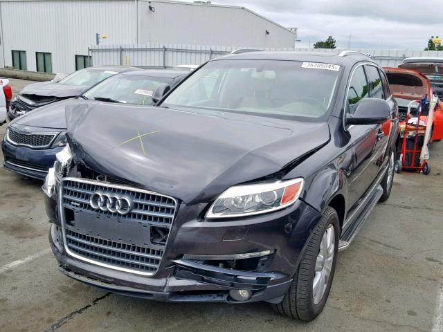 WA1BY74L88D035575 - 2008 AUDI Q7 3.6 QUA GRAY photo 2