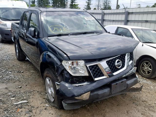 1N6AD07U96C437405 - 2006 NISSAN FRONTIER C BLACK photo 1