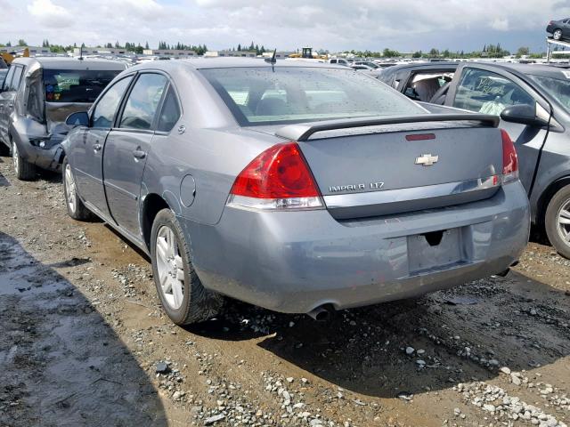 2G1WU581869418855 - 2006 CHEVROLET IMPALA LTZ GRAY photo 3