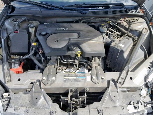 2G1WU581869418855 - 2006 CHEVROLET IMPALA LTZ GRAY photo 7