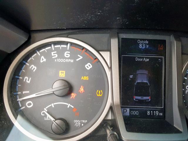 5TFAZ5CN0JX056396 - 2018 TOYOTA TACOMA DOU SILVER photo 8