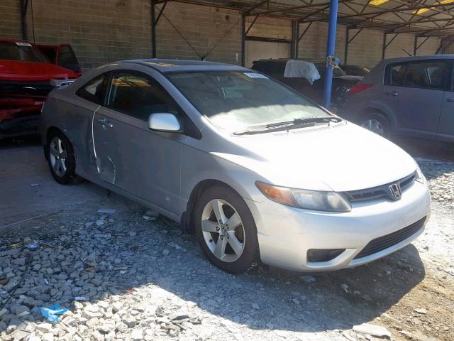 2HGFG12938H541592 - 2008 HONDA CIVIC EXL SILVER photo 1